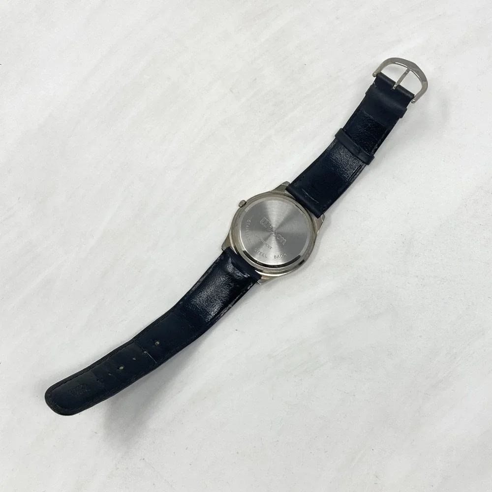 Vintage Wilson Michael Jordan Watch Men 39mm Silver Tone #23 New Battery